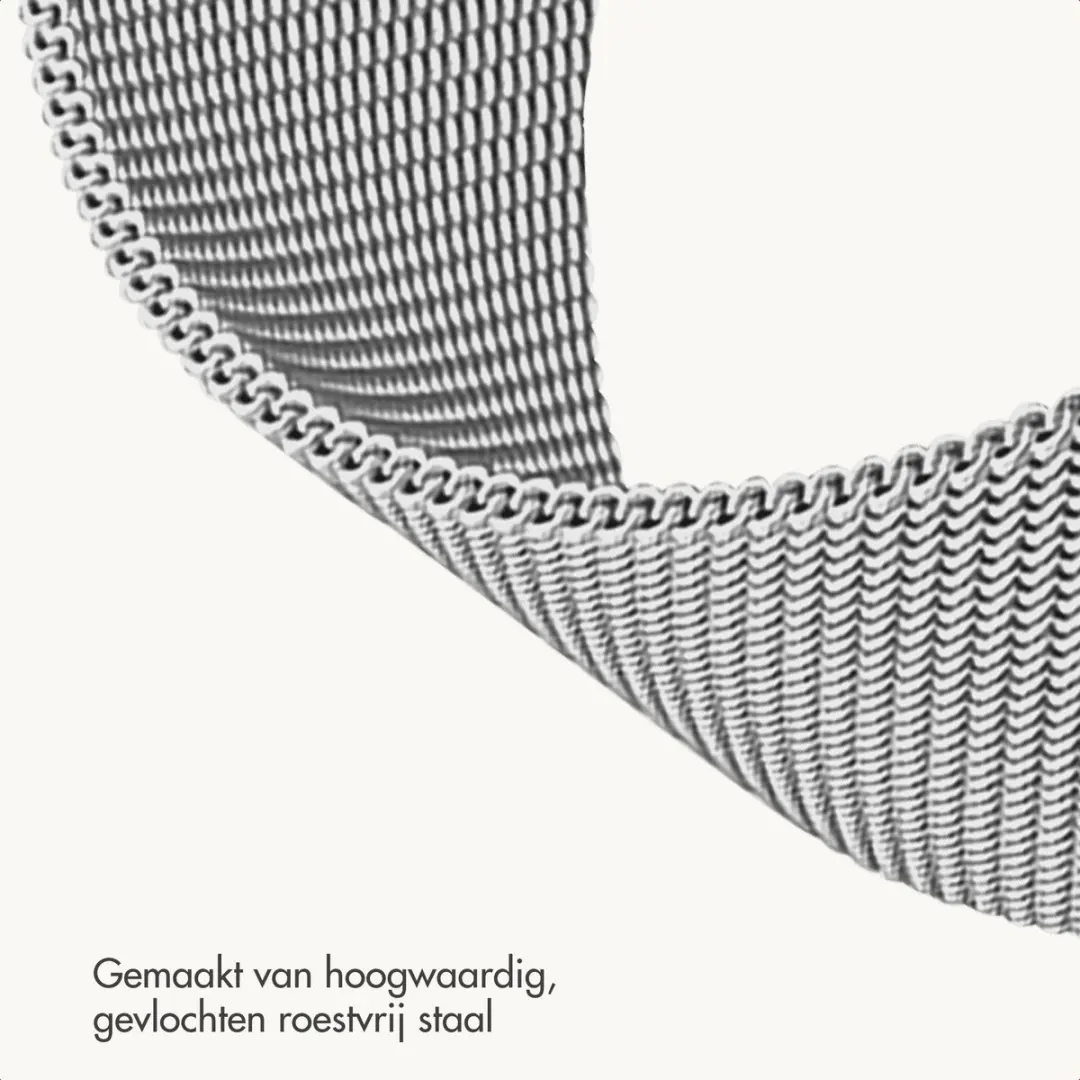 Imoshion Milanees Magnetisch Bandje Zilver - Samsung Galaxy Watch