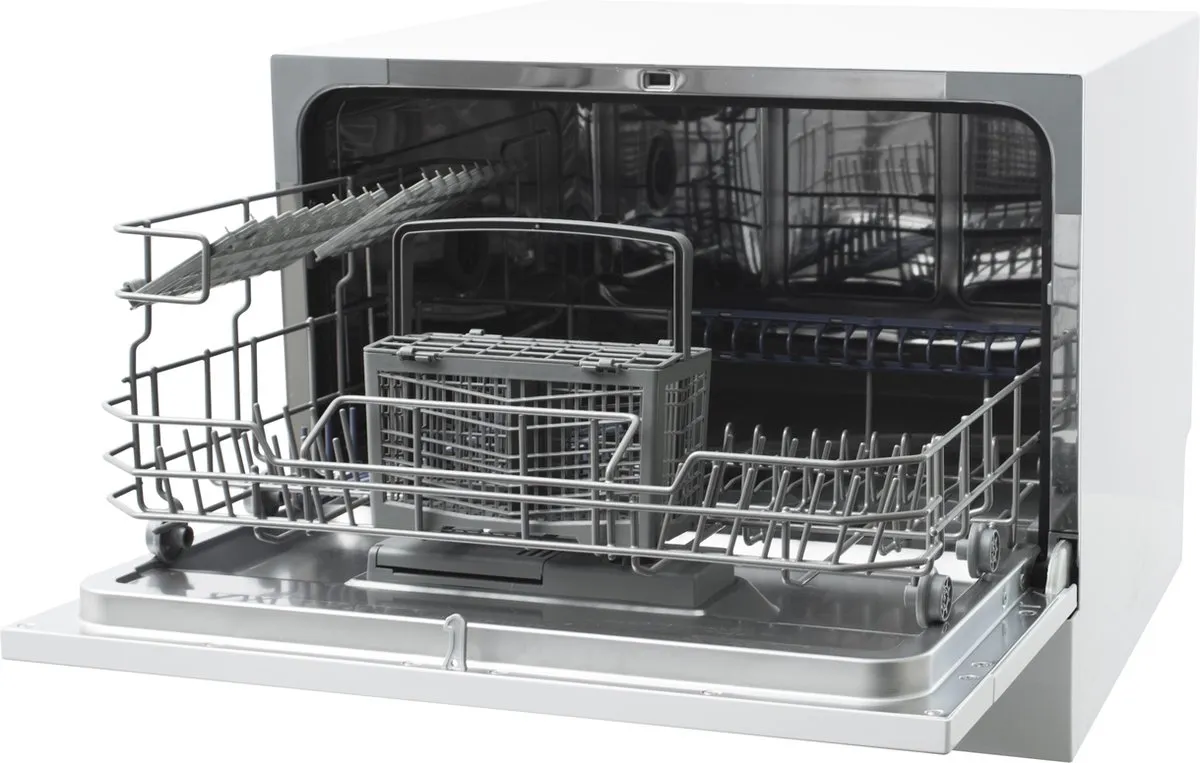 Inventum VVW5520 Vrijstaande Mini Vaatwasser 6 Couverts - Wit