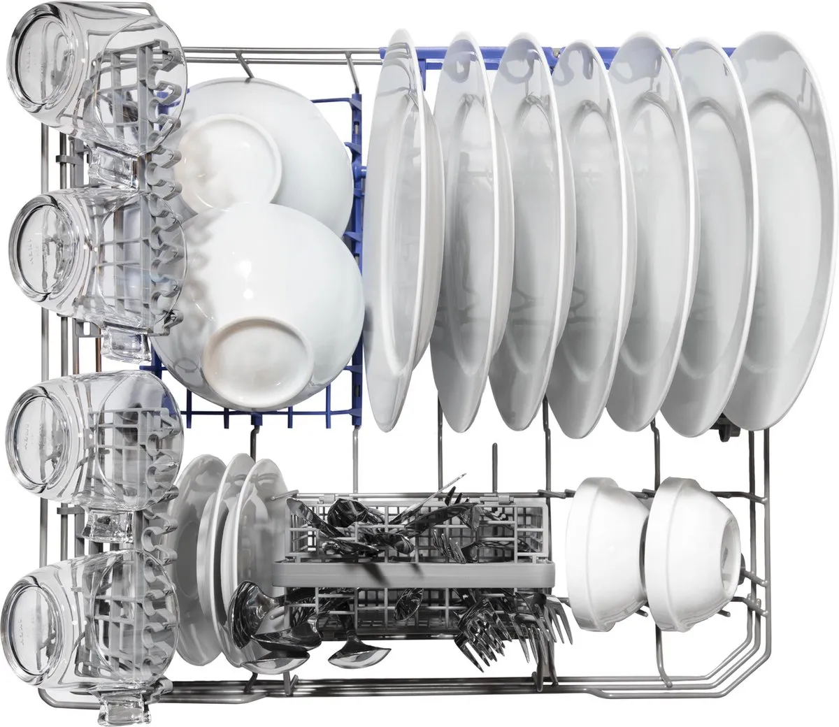 Inventum VVW5520 Vrijstaande Mini Vaatwasser 6 Couverts - Wit