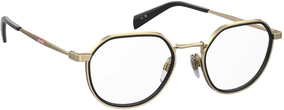 Levi's LV 1069 Brilmonturen - Gold Black 2