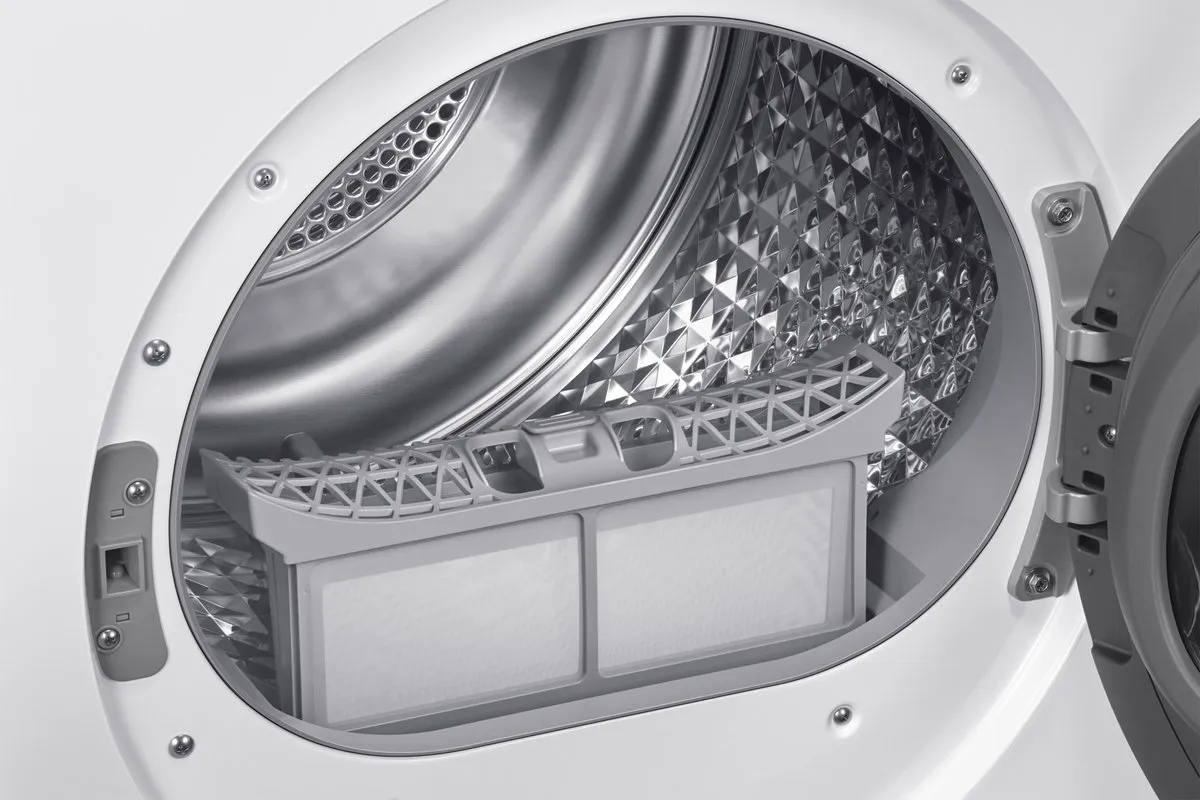 Samsung DV90DG52A0TEEN Warmtepompdroger 9 kg - Wit
