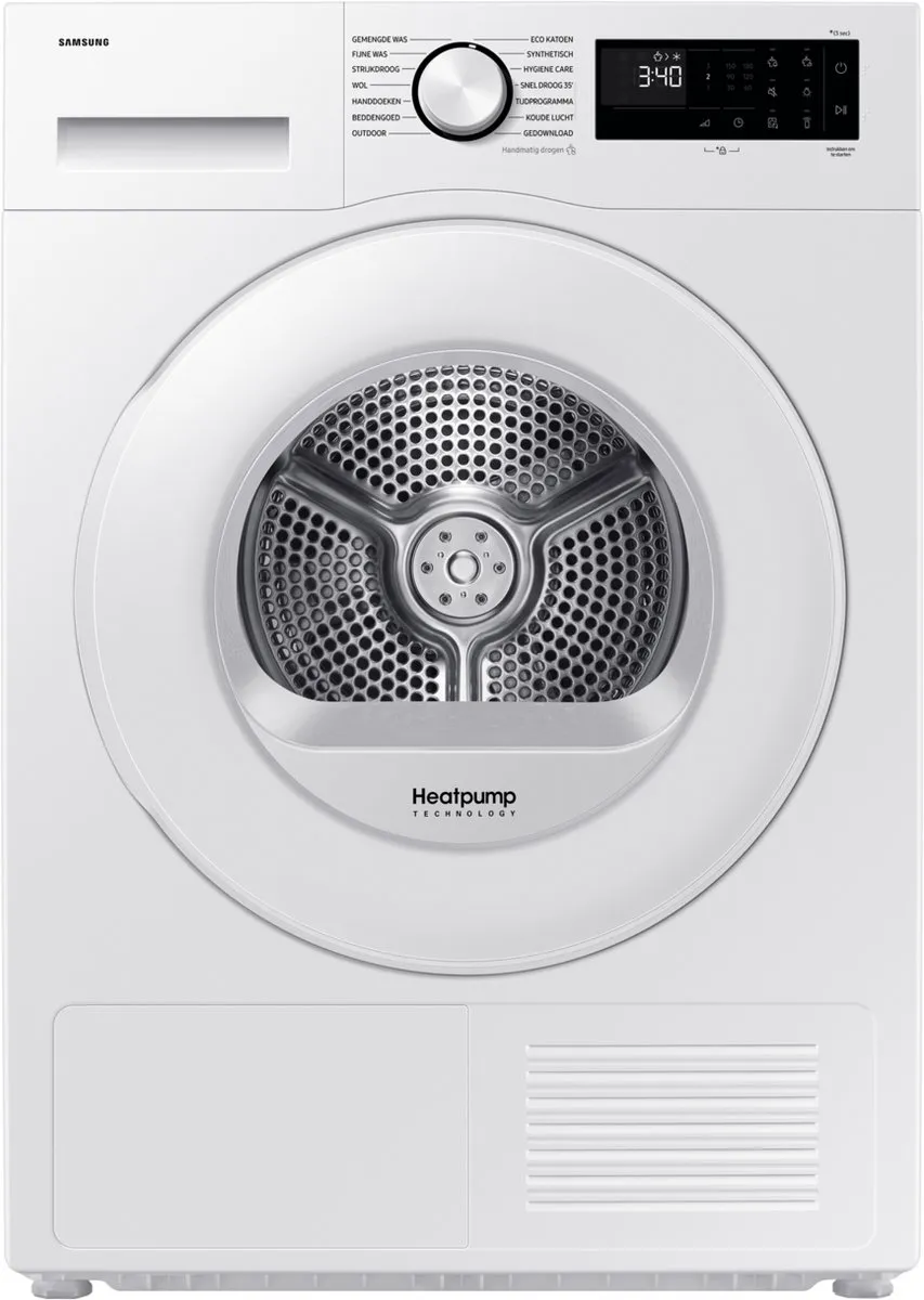 Samsung DV90DG52A0TEEN Warmtepompdroger 9 kg