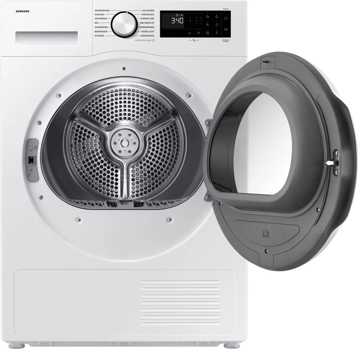 Samsung DV90DG52A0TEEN Warmtepompdroger 9 kg - Wit