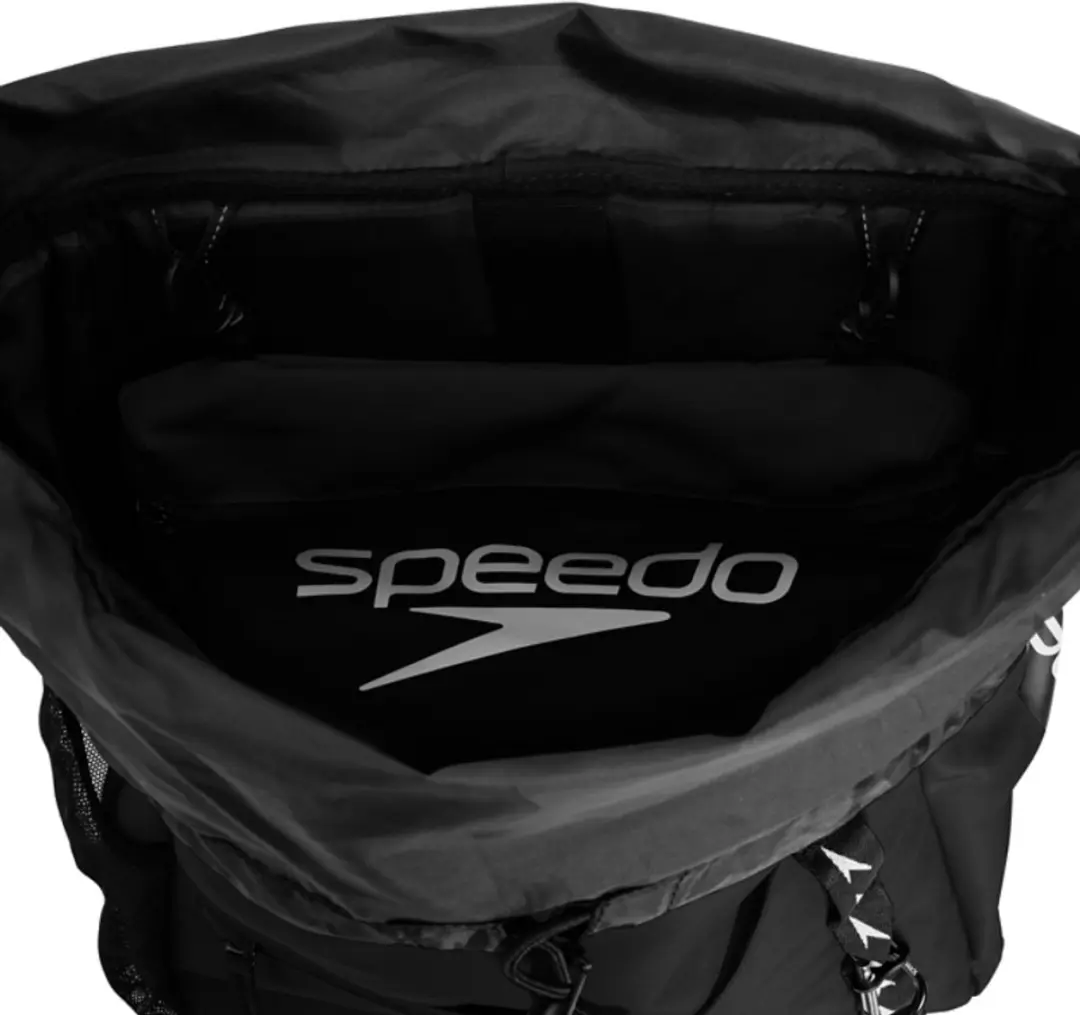 Speedo Teamtas 35L Sporttas - Zwart - afbeelding 6 van 6