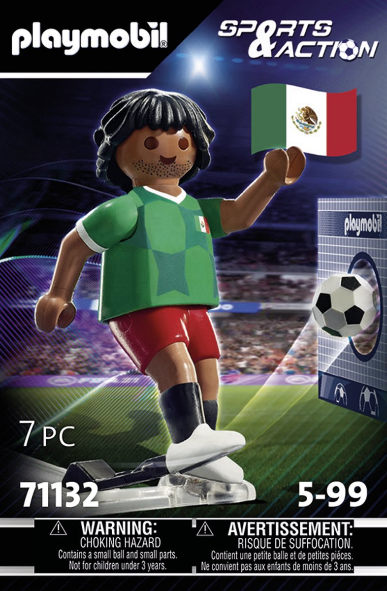 PLAYMOBIL Sports & Action Voetballer Mexico - 71132