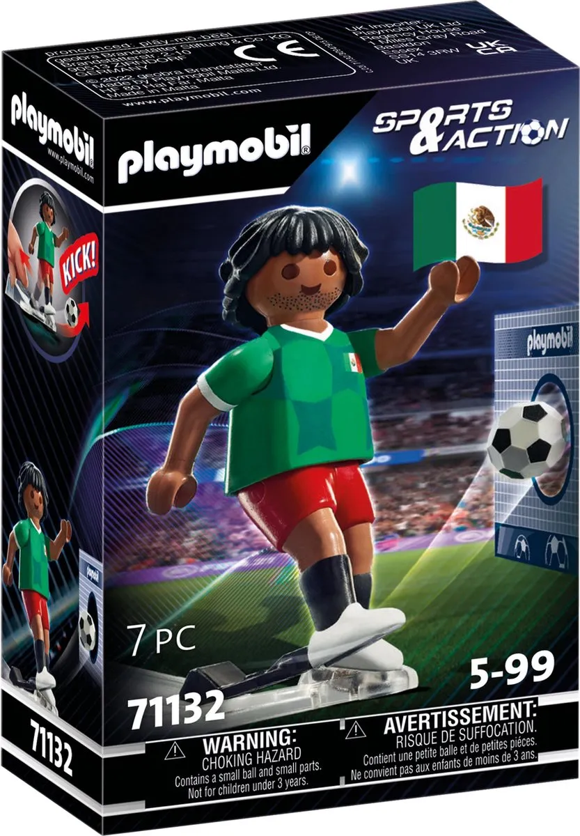 Playmobil Sports & Action Voetballer Mexico 71132