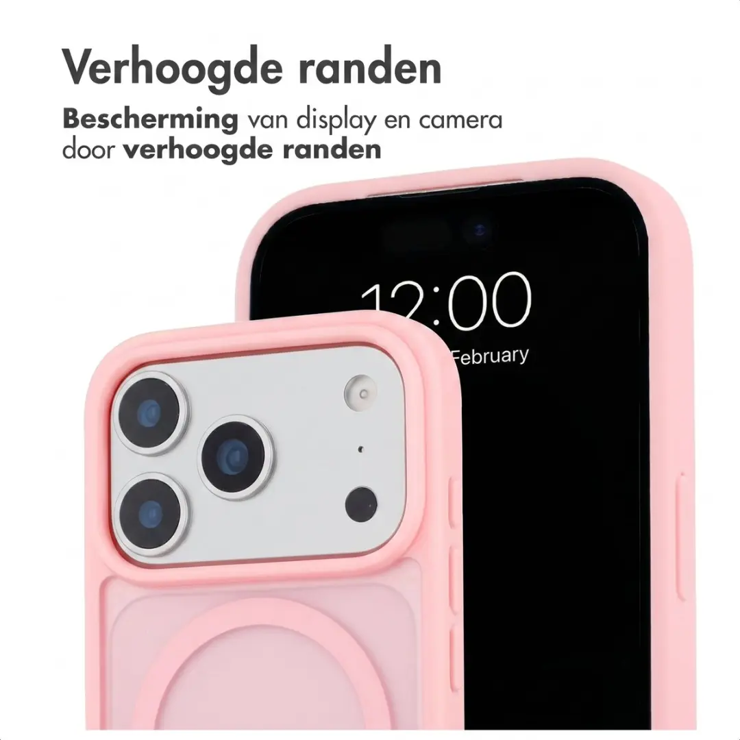 imoshion Hoesje iPhone 17 Pro Max MagSafe - Roze
