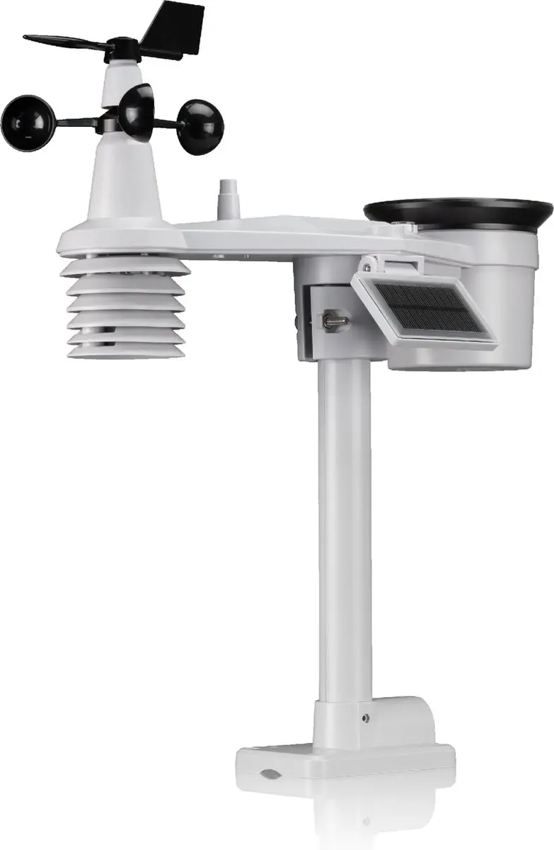 Bresser 4CAST WIFI Weerstation - XXL-scherm - Zwart - afbeelding 6 van 6