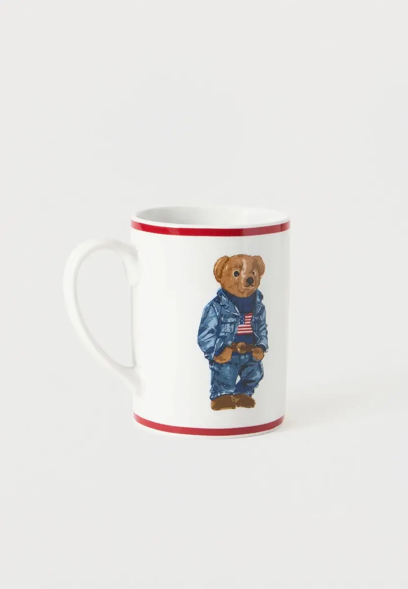 Polo Ralph Lauren Denim Bear Mok PO272R00W-T11 - 415ml - Wit/Multicolor
