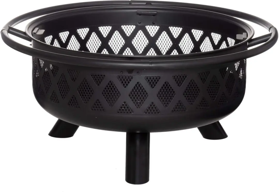 Mustang Vuurschaal BBQ Grillrooster Ø67cm - Zwart/Brons