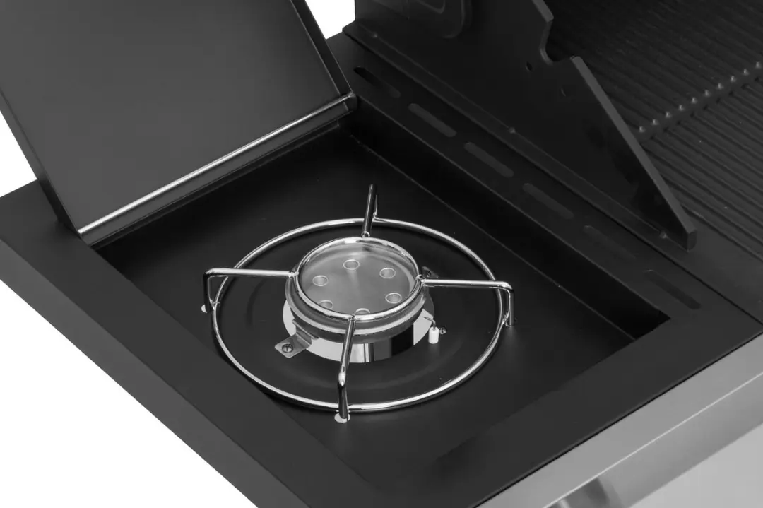 Mustang Louisville 4+1 Gasbarbecue RVS - 5 Branders 16kW - afbeelding 6 van 6