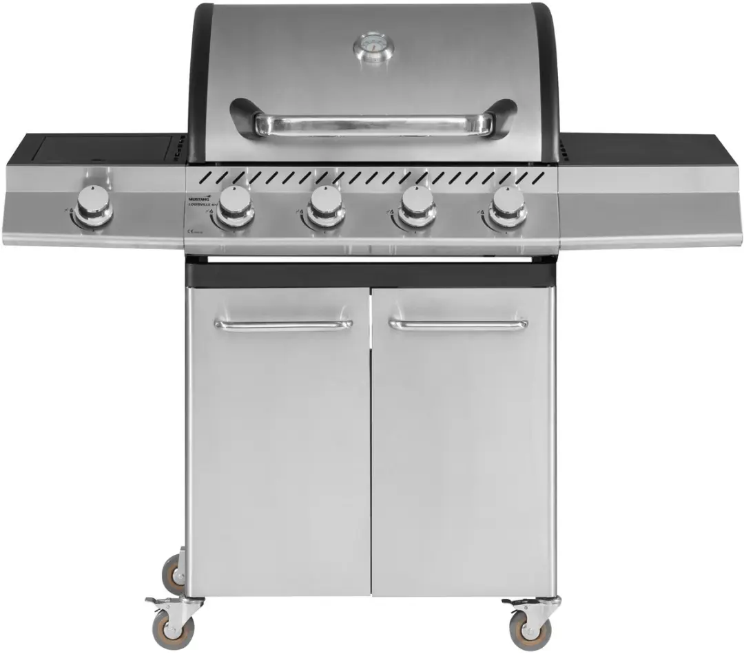 Mustang Louisville 4+1 Gasbarbecue RVS