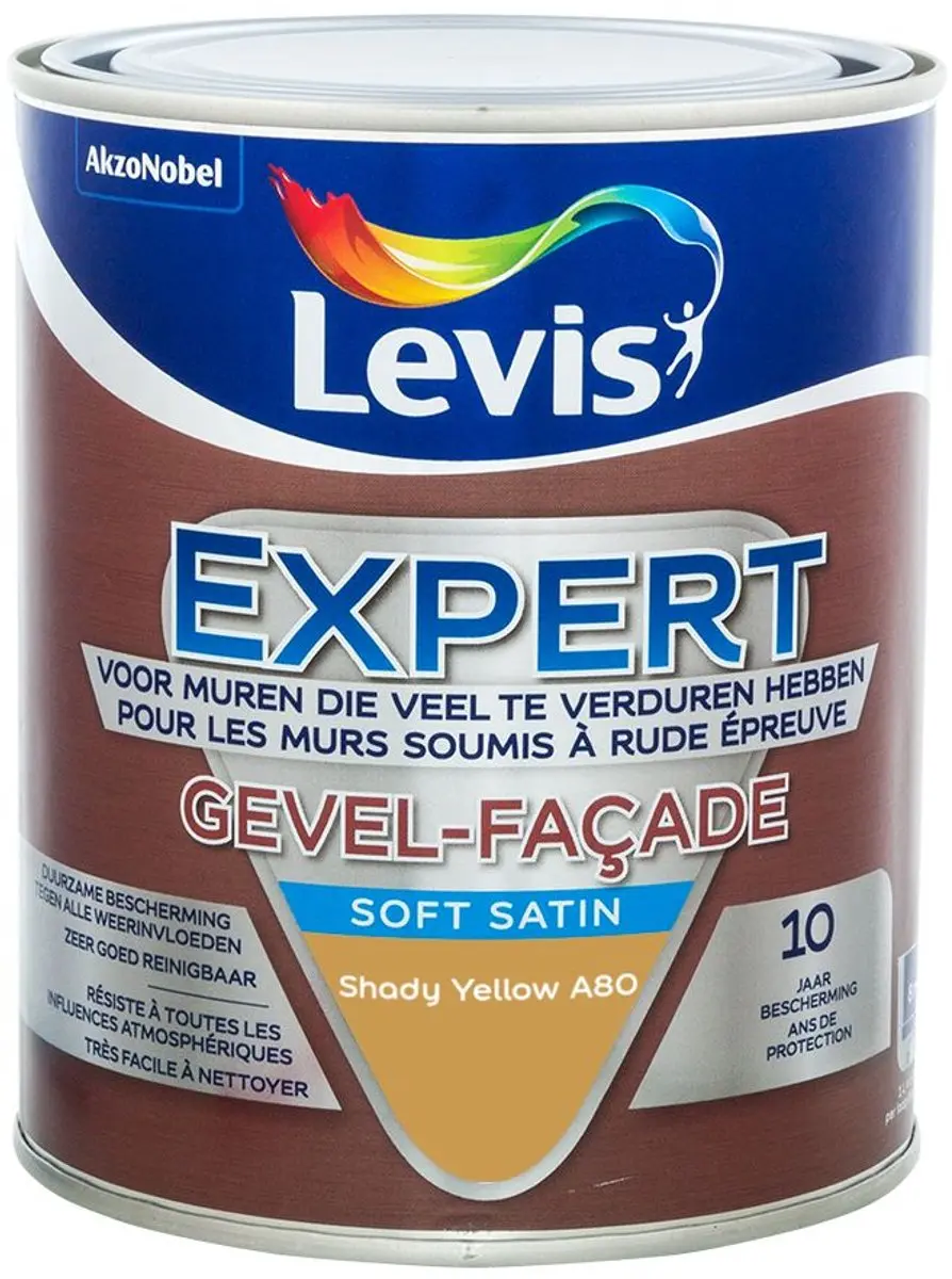 Levi's Expert Gevel Mix Shady Yellow A80 Mengverf 1L