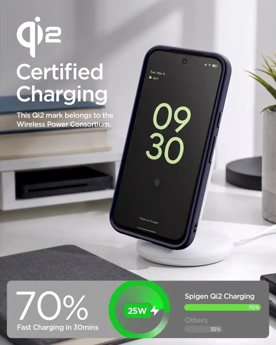 Spigen Nano Pop MagFit ACS11444 Hoesje - Blauw