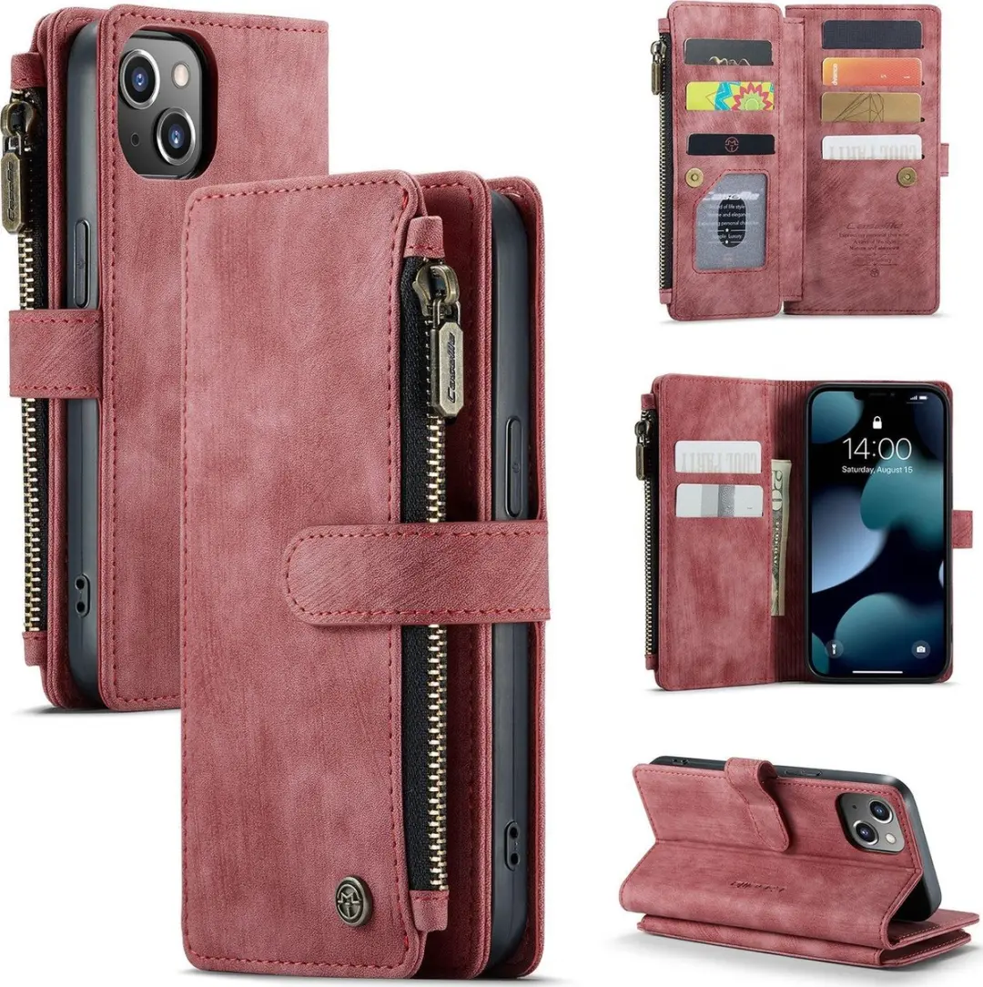 Caseme iPhone SE/5s/5 Billfold Lederen Hoes