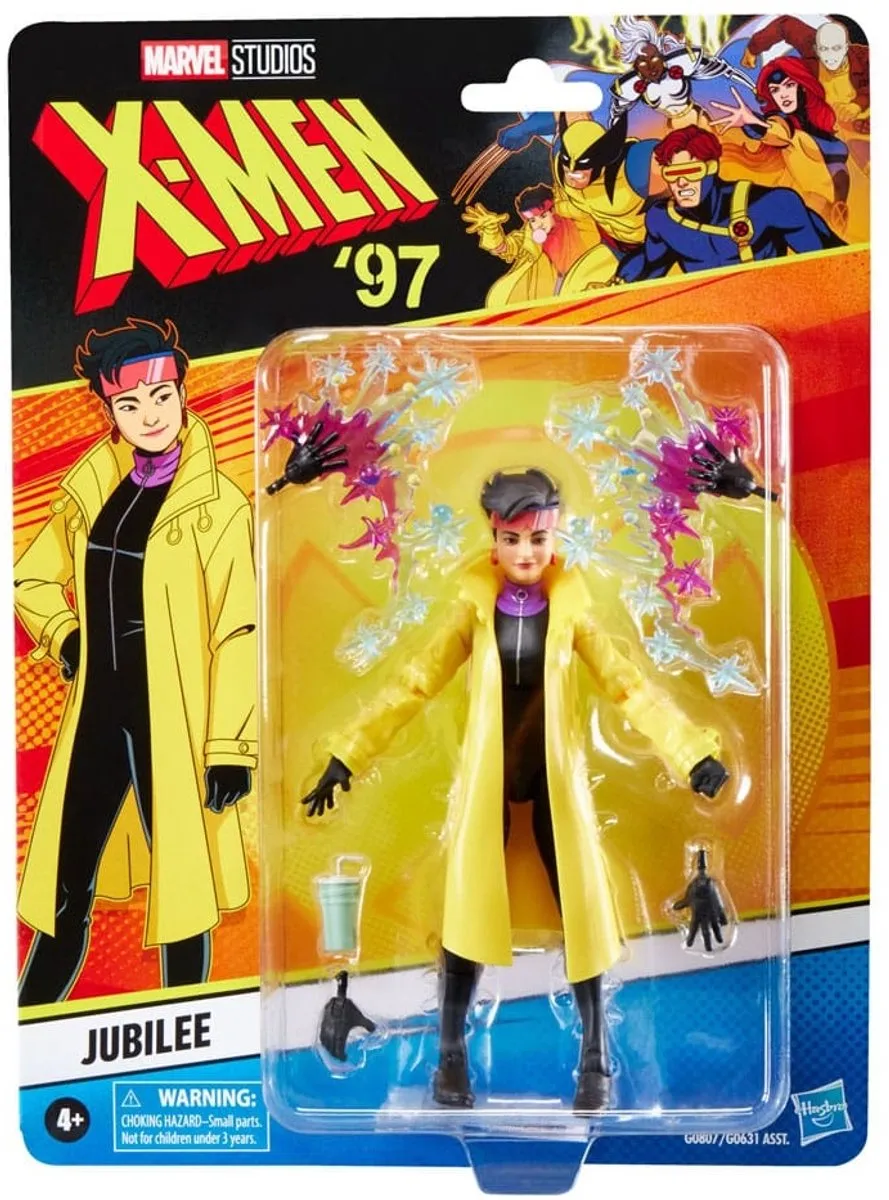 Hasbro Marvel Legends Jubilee X-Men '97 Actiefiguur 15cm - 5 Accessoires