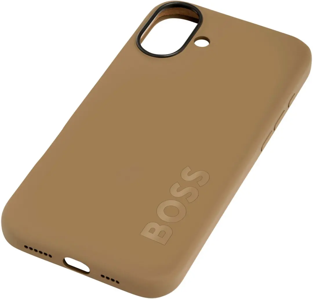 BOSS Edge Hoesje iPhone 16 Plus - Camel - MPN 475544