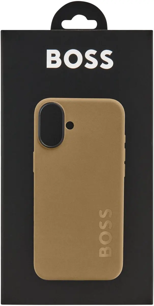 BOSS Edge Hoesje iPhone 16 Plus - Camel - MPN 475544