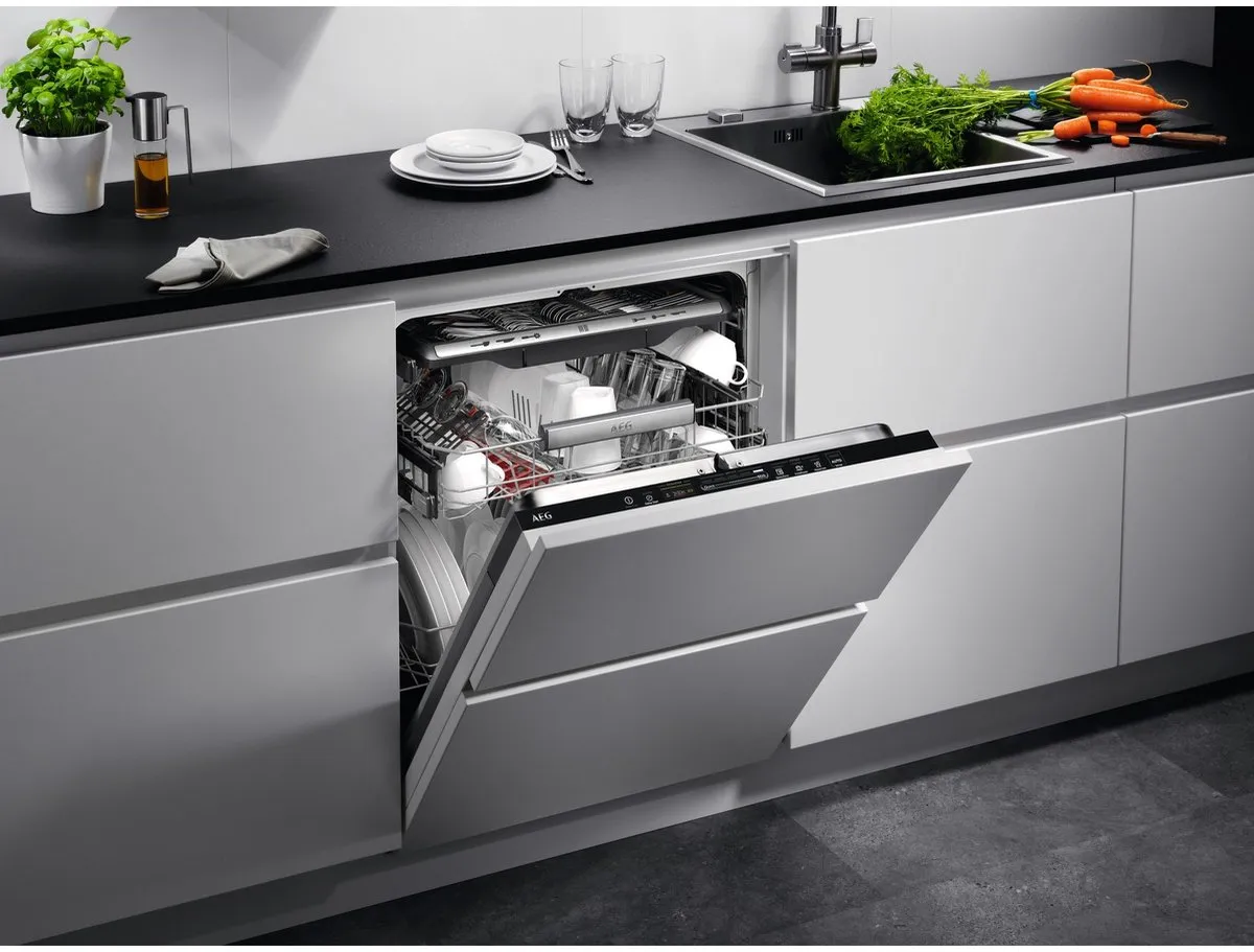 AEG FSK75778P EcoLine Inbouwvaatwasser 14 Couverts