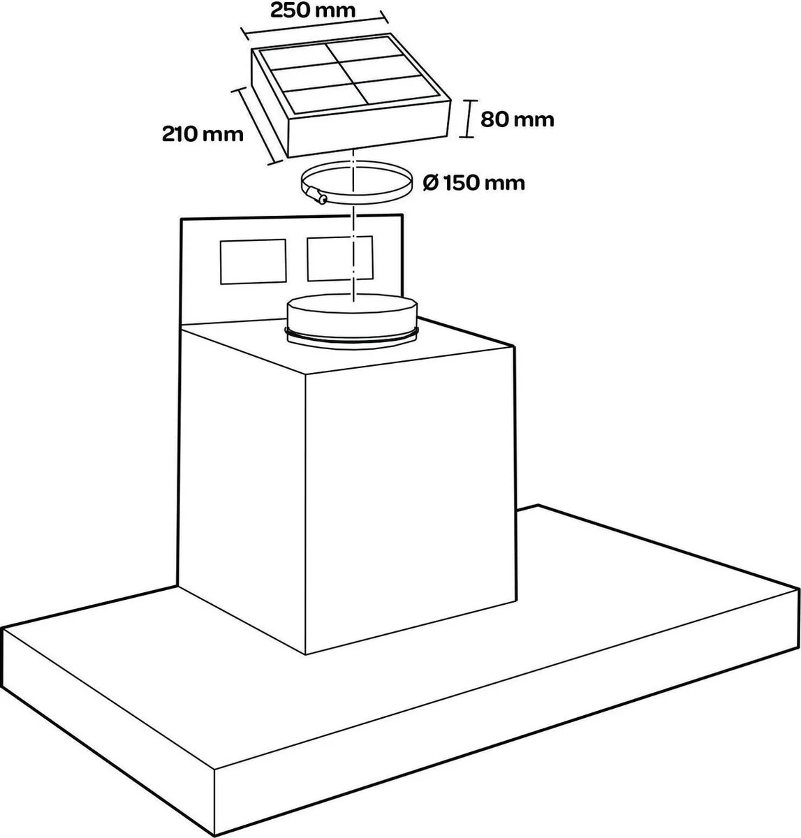 Inventum IPF400V Afzuigkapfilter - Zilver