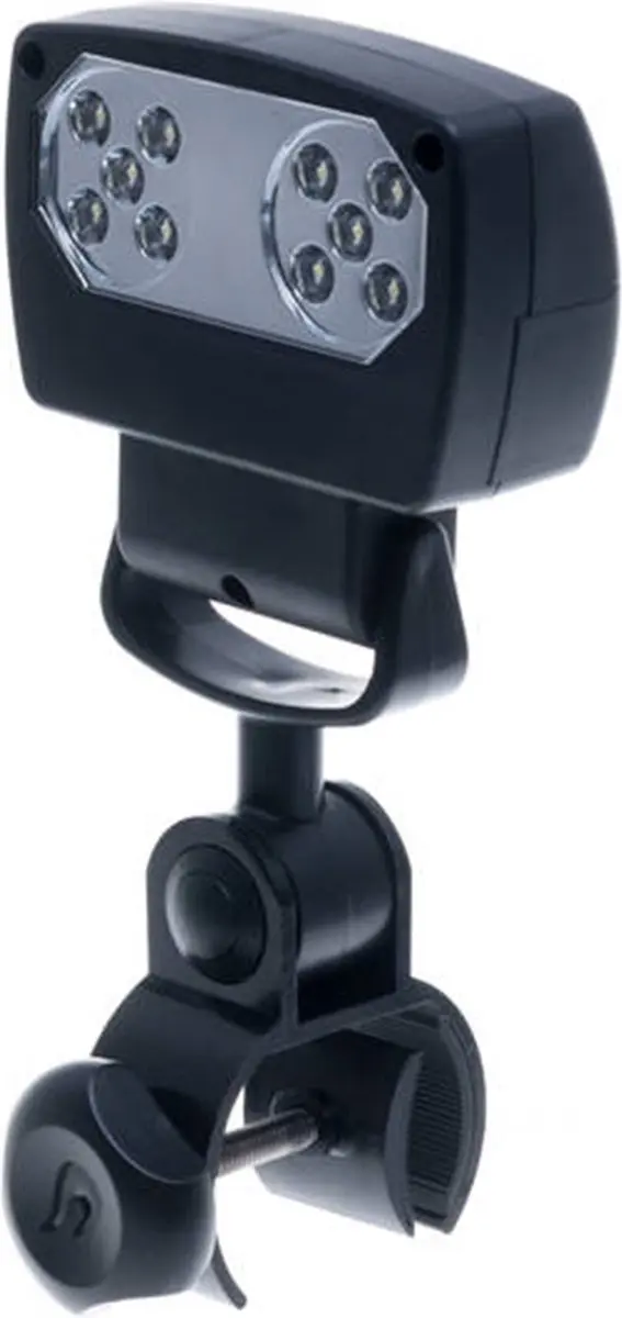 ‎Grill-gemonteerde LED lamp Mustang 180x88x70mm zwart‎
