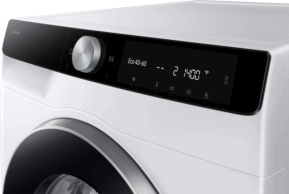 Samsung 6000 Serie WW90DG6U25LK Wasmachine 9kg - 1400 RPM - Wit