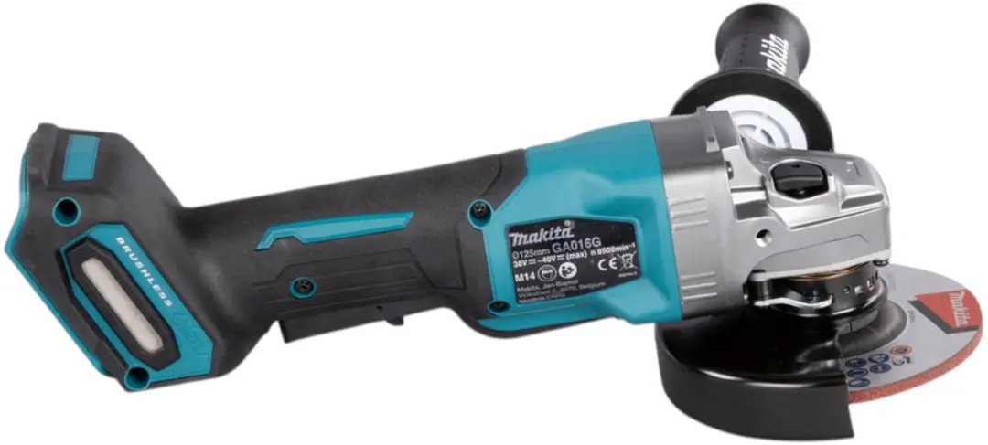 Makita GA016GZ Accu Haakse Slijper 125mm XGT Solo - zonder accu/oplader
