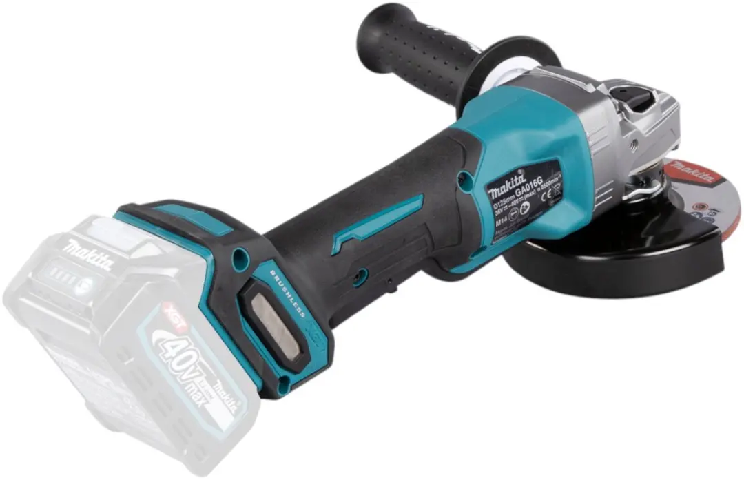 Makita GA016GZ Accu Haakse Slijper 125mm XGT Solo - zonder accu/oplader