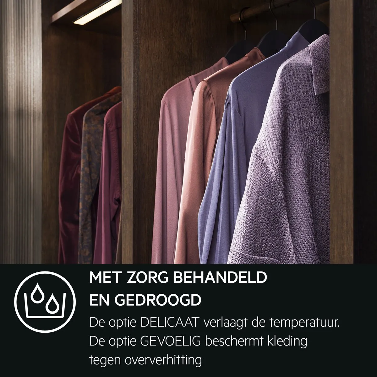 AEG TR78A12B 7000 serie Sensidry - Droogkast wamtepomp - 8kg - NL/FR