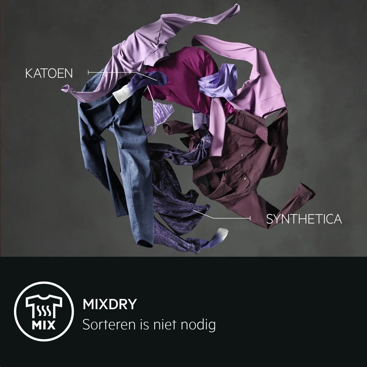 AEG TR78A12B 7000 serie Sensidry - Droogkast wamtepomp - 8kg - NL/FR