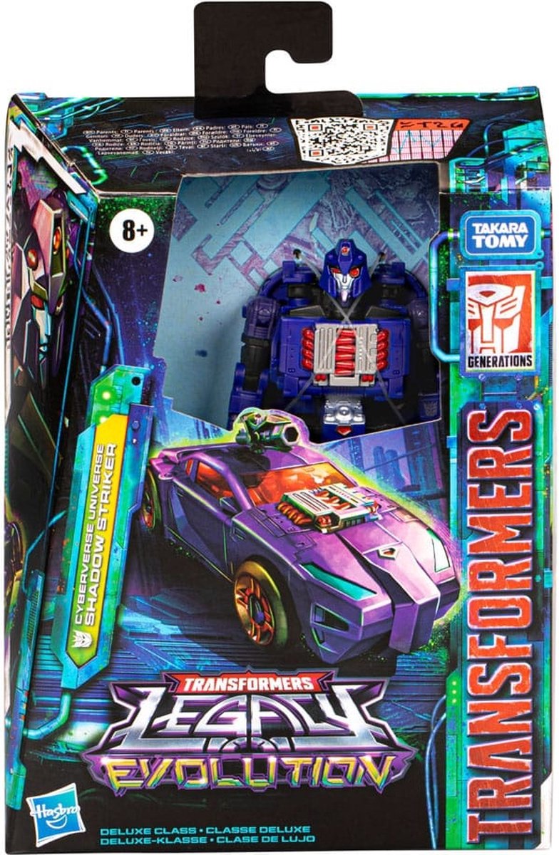 Transformers Legacy Evolution Cyberverse Shadow Striker