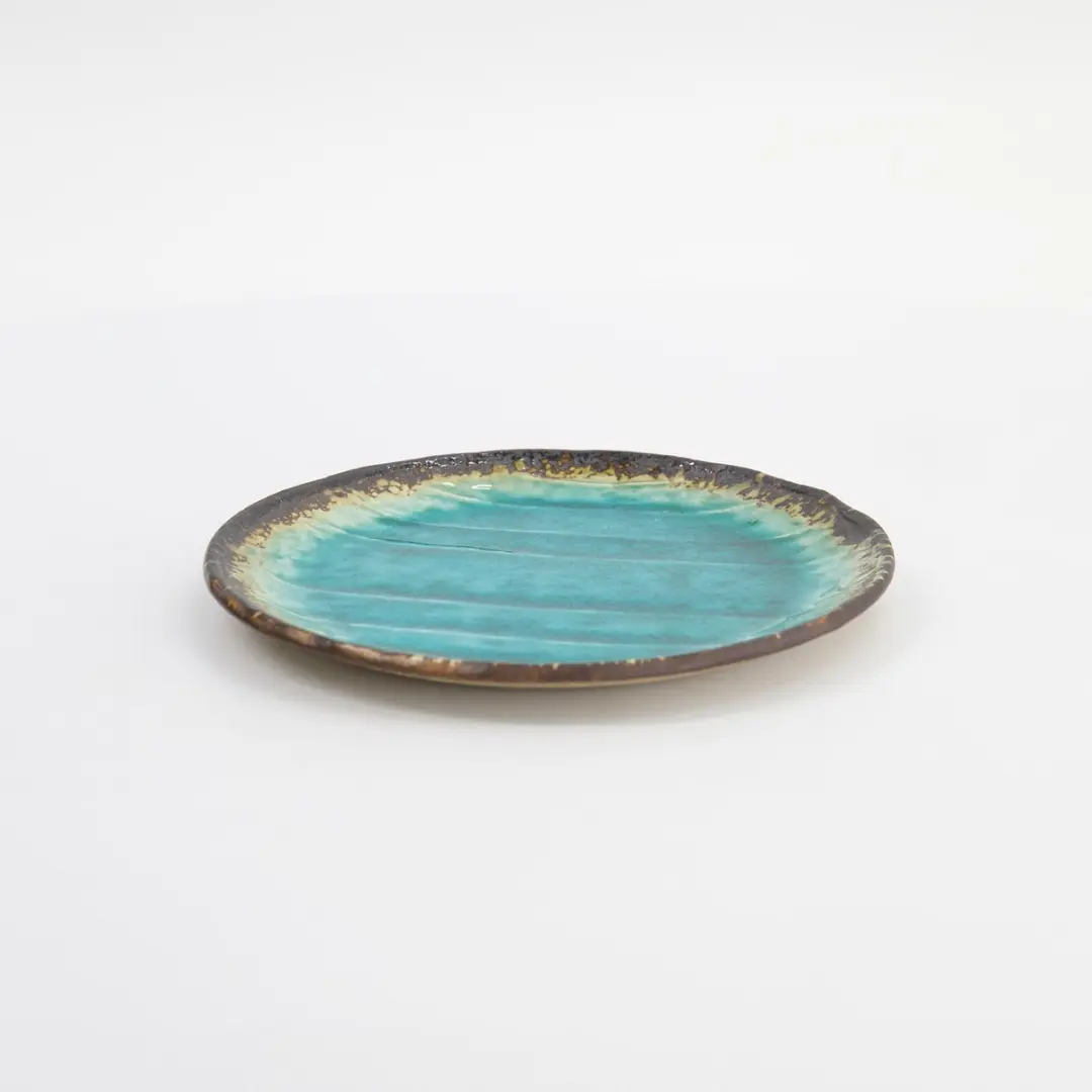 Tokyo Design Studio Yamasaku Turquoise Bord 16,5cm - Turquoise