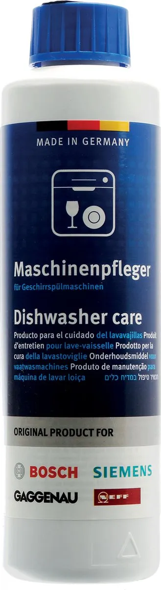 Bosch Nedis Vaatwasmachinereiniger 250ml - Wit