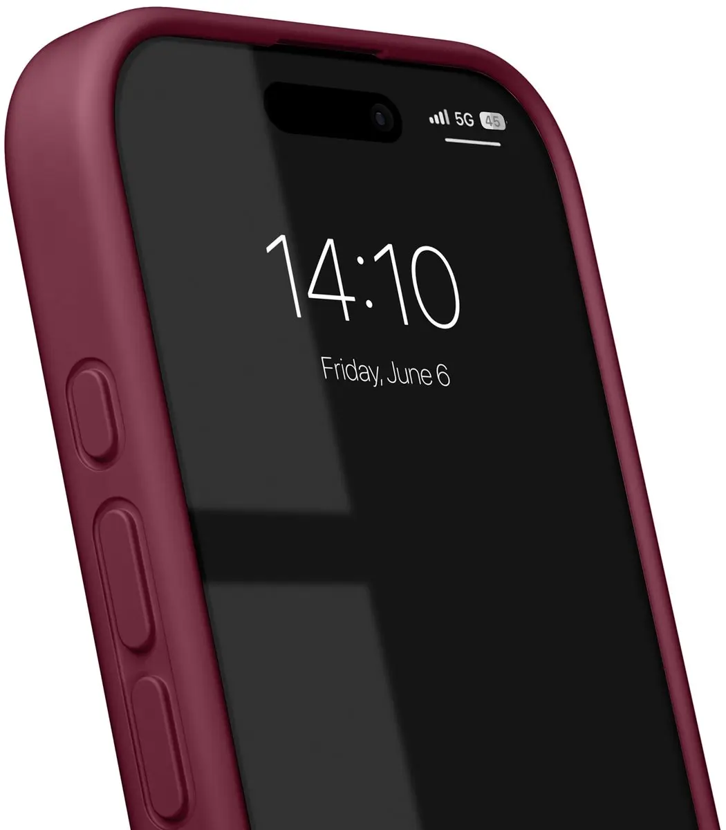 iDeal of Sweden Silicone Case iPhone 16 - Fine Wine IDSICMS-I2461-638