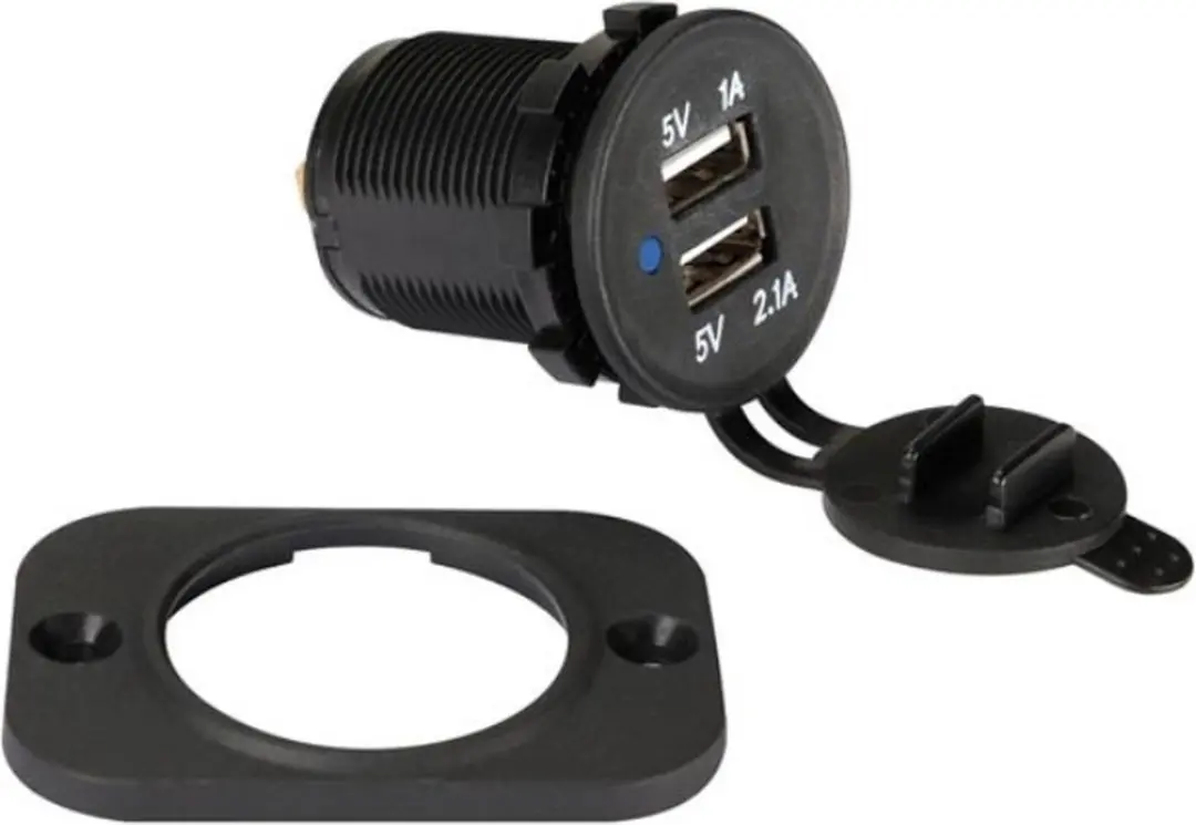 Velleman USB-Lader Auto 12-24V