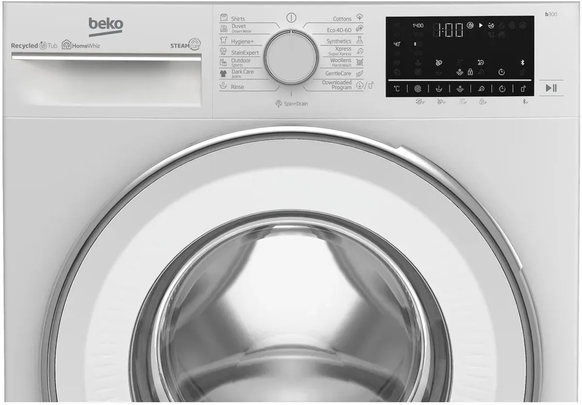 Beko B3WT59410W2 Wasmachine 9kg 1400rpm - Wit