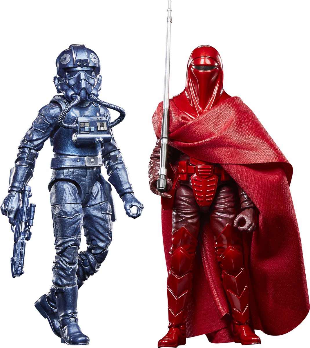 Carbonized Emperor's Royal Guard & Tie Fighter Pilot - Star Wars The Black Series F7011, 4 jaar, Verschillende kleuren, Meerkleurig