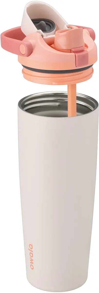 Owala FreeSip Sway 890ml - Grijs/Oranje