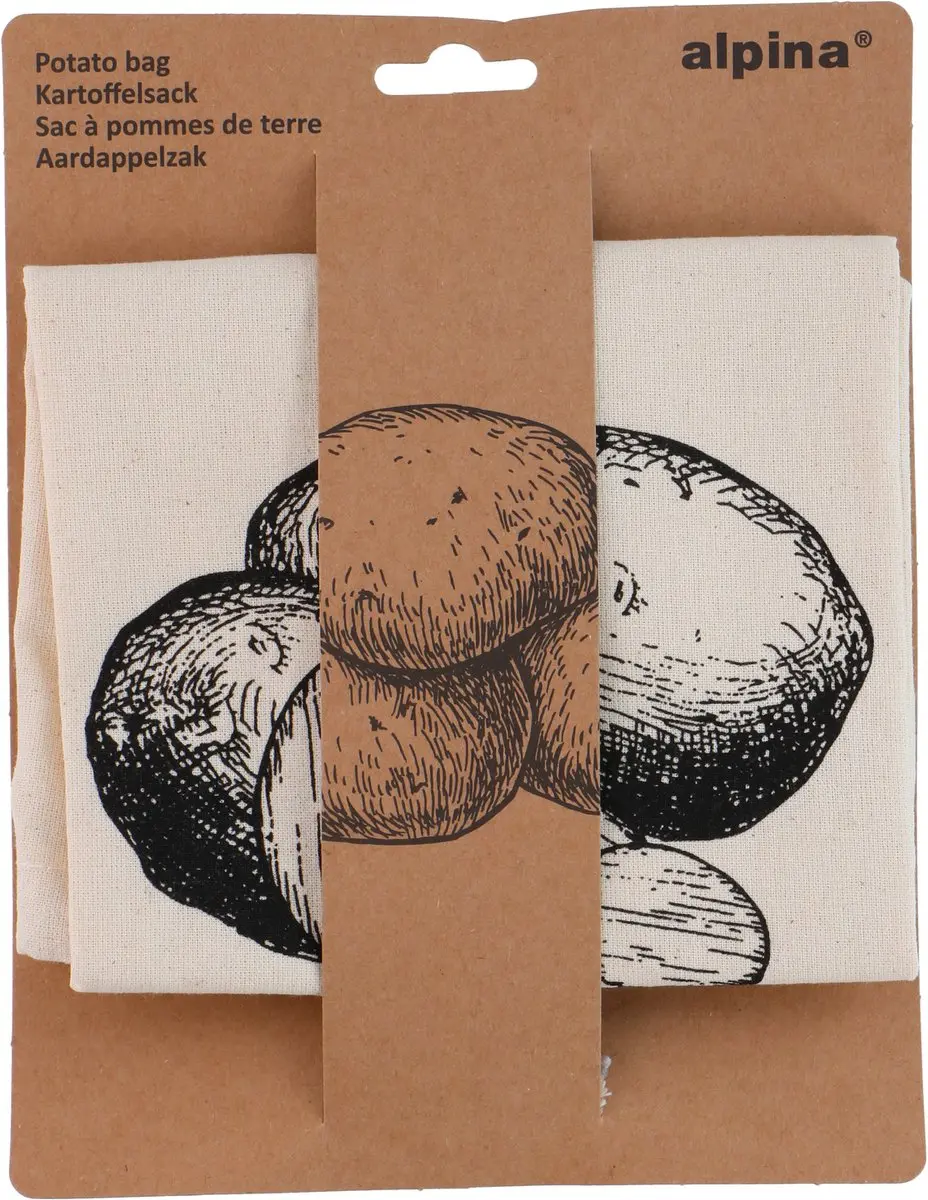 Alpina Aardappelzak - Wit - afbeelding 4 van 4