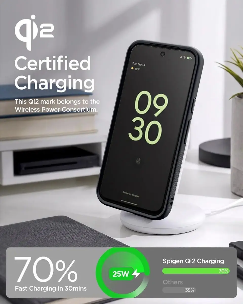 Spigen Nano Pop MagFit ACS11445 Hoesje - Google Pixel 11 - Zwart - afbeelding 6 van 6