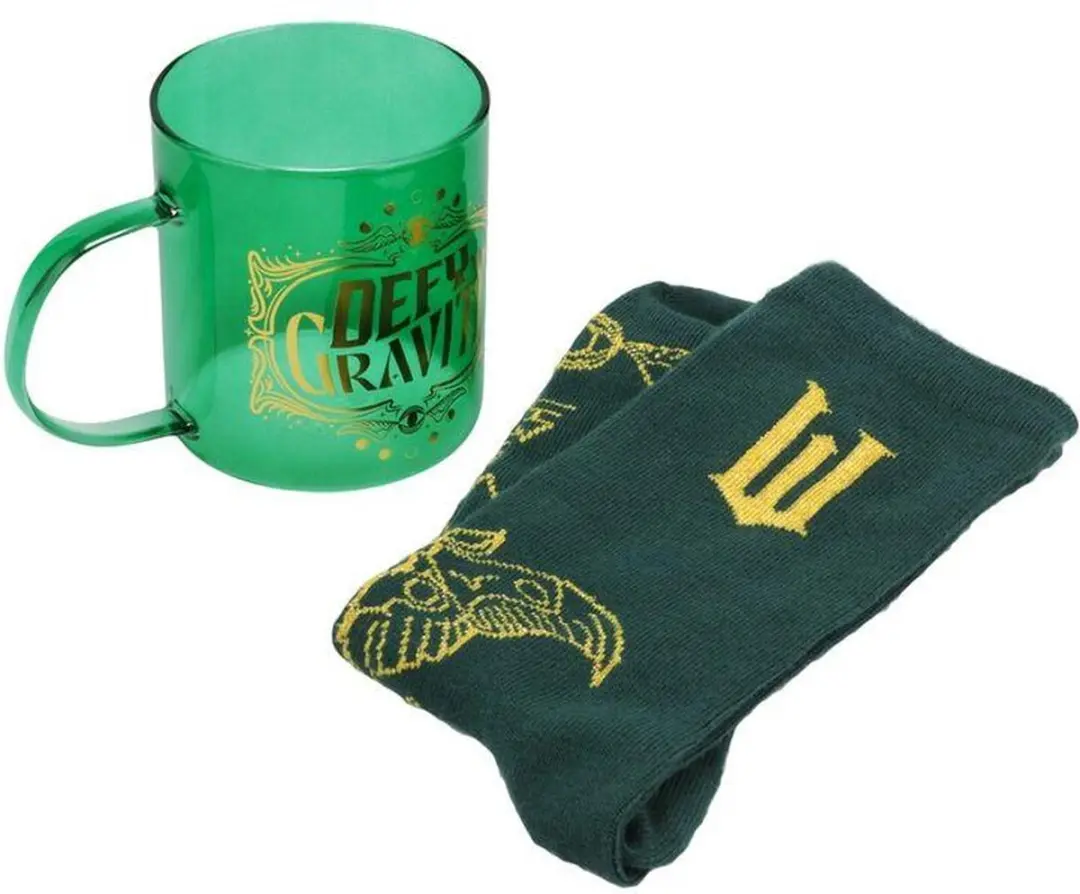 Paladone Wicked Glass Mug & Socks Set PP9117WC