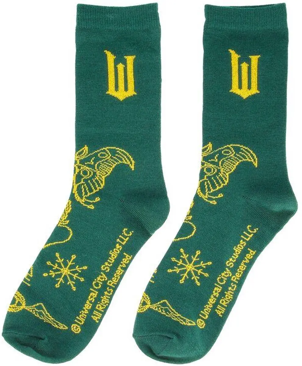 Paladone Wicked Glass Mug & Socks Set PP9117WC - Groen