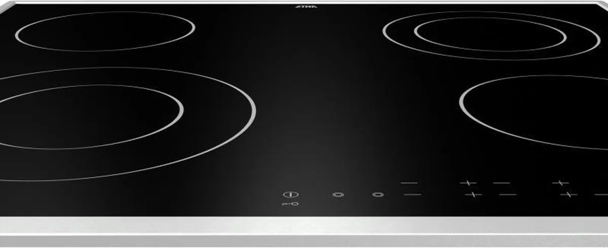 Etna KC360RVS Inbouw Keramische Kookplaat 4 Zones - RVS
