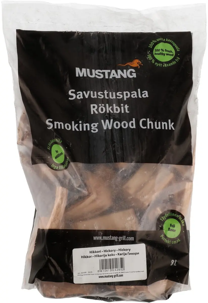 Mustang Hickory Rookhout voor BBQ