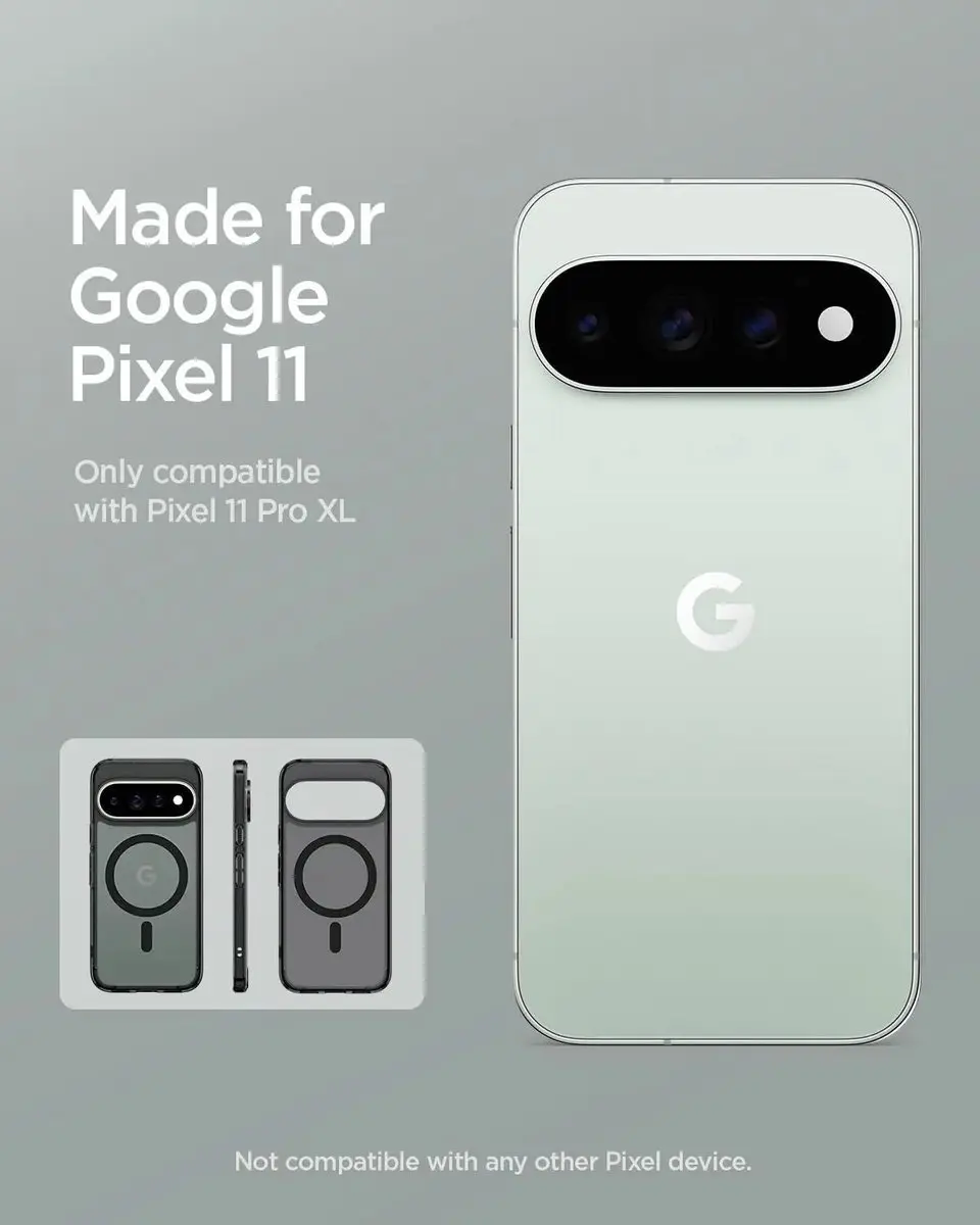 Spigen Ultra Hybrid MagFit ACS11452 Hoesje - Google Pixel 11 Pro XL - Zwart