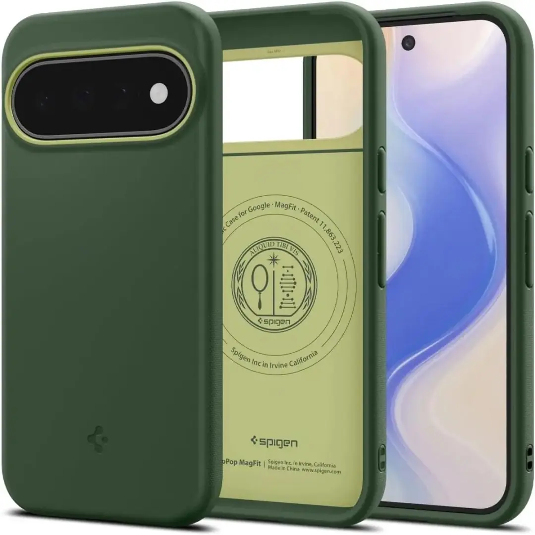 Spigen Nano Pop MagFit ACS11446 Hoesje - Google Pixel 11 - Groen