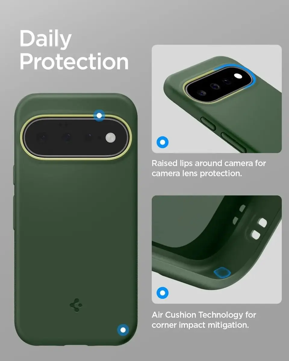 Spigen Nano Pop MagFit ACS11446 Hoesje - Google Pixel 11 - Groen