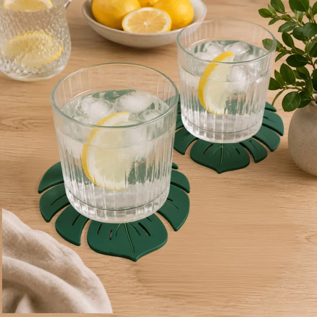 Alpina Glas Onderzetters Bladvorm