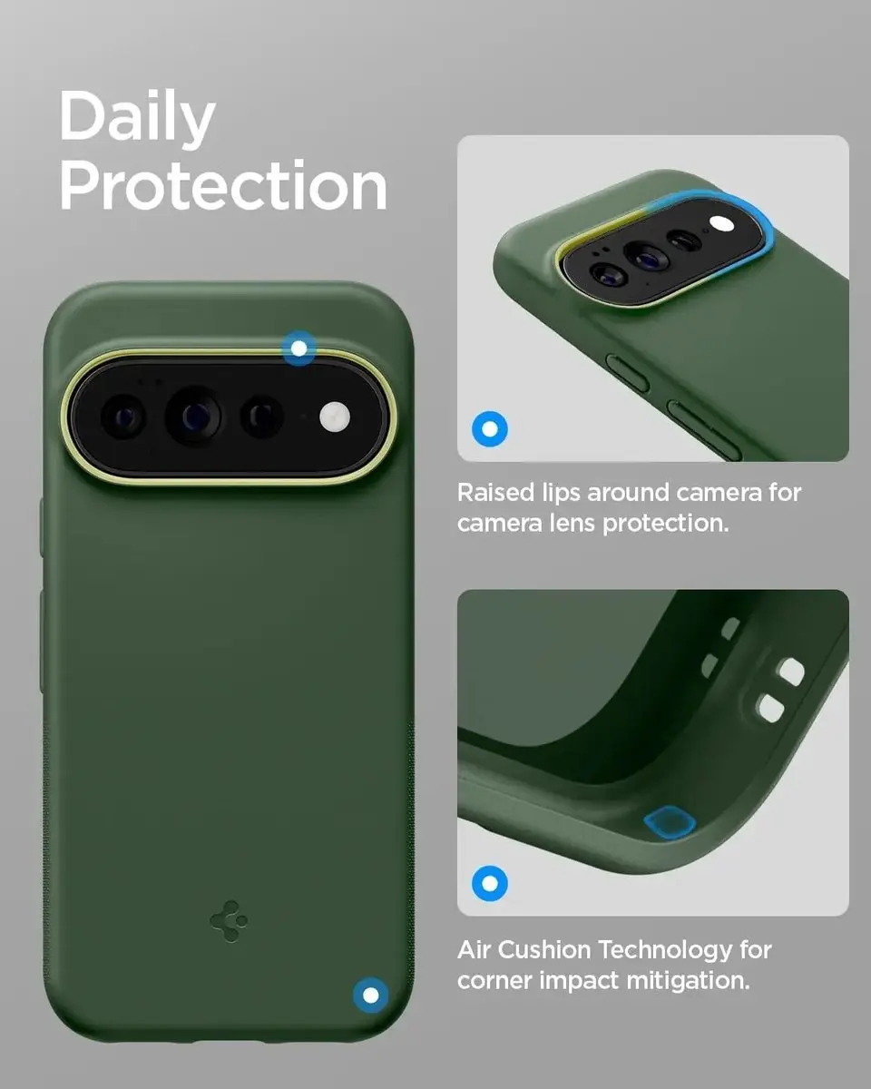Spigen Nano Pop MagFit ACS11456 Hoesje - Google Pixel 11 Pro XL - Groen