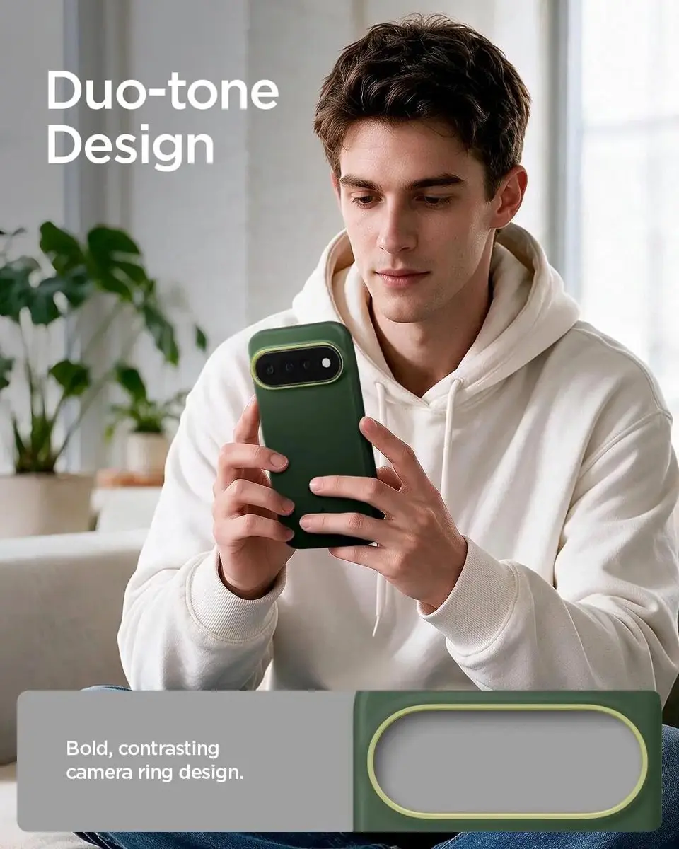 Spigen Nano Pop MagFit ACS11456 Hoesje - Google Pixel 11 Pro XL - Groen